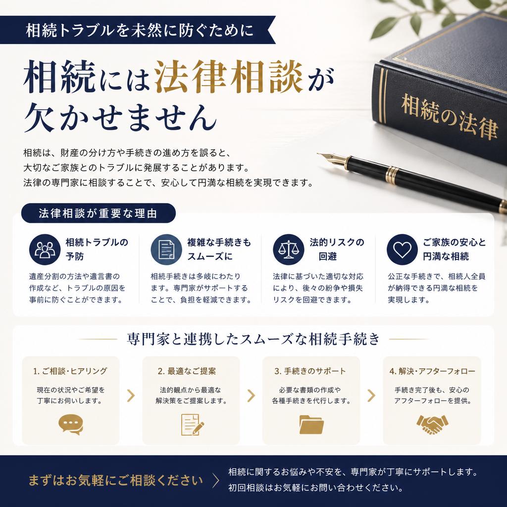 相続における法律相談の重要性