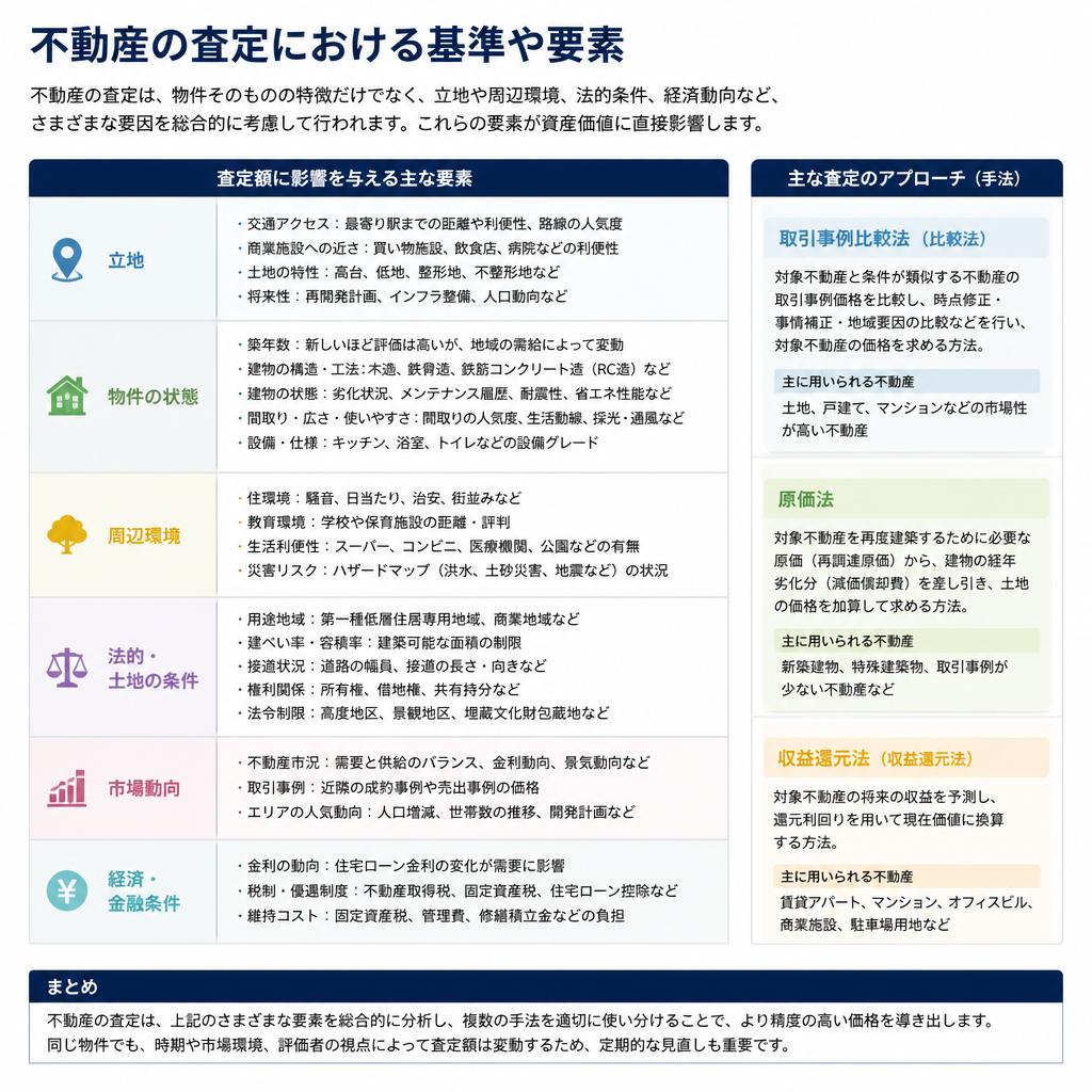 資産価値を高める査定基準