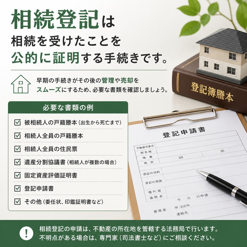 2. 不動産の相続登記手続きを完了しよう