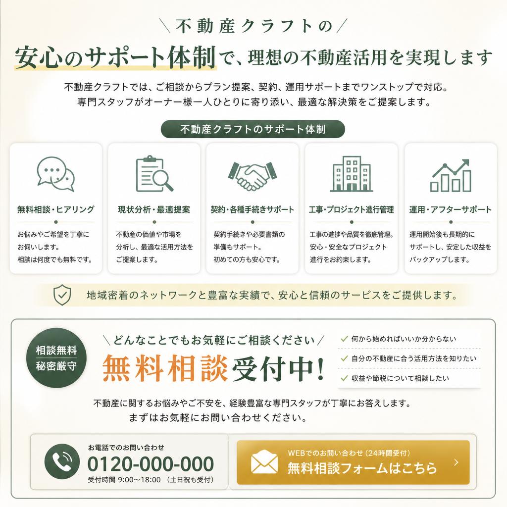あなたの不動産投資をサポートします！
