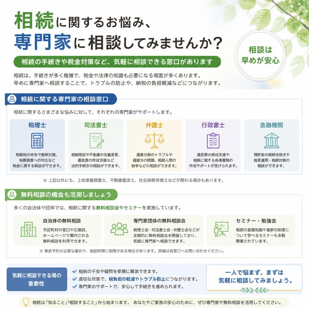 相続相談窓口のご紹介