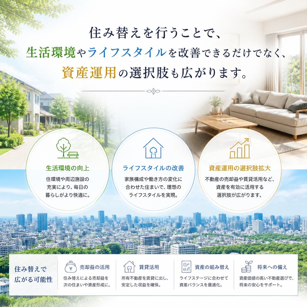 2. 住み替えのメリット