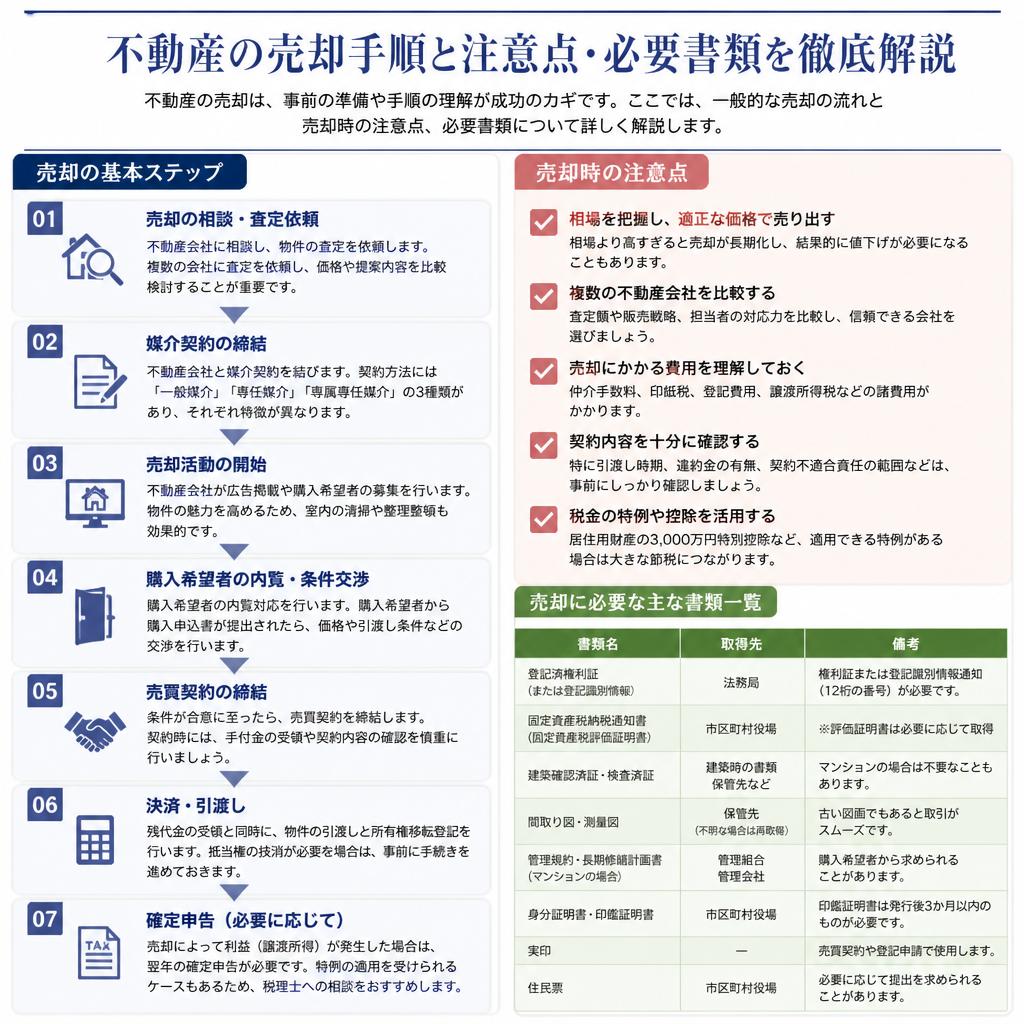 4. 不動産売却の流れ