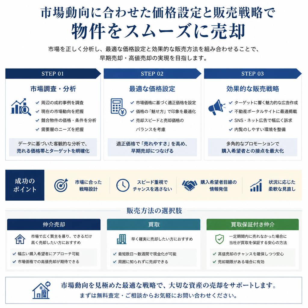4. 現在の市場動向に基づく売却戦略
