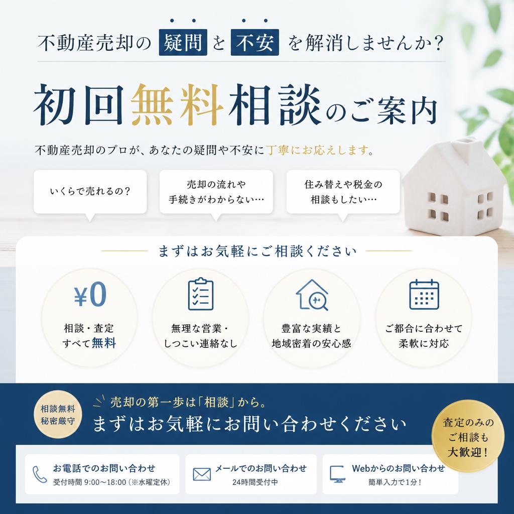 7. まずは無料相談を！