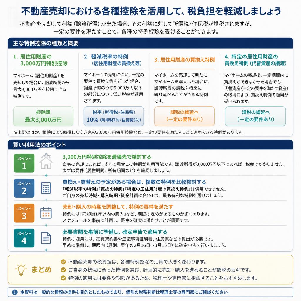 各種控除について知っておこう