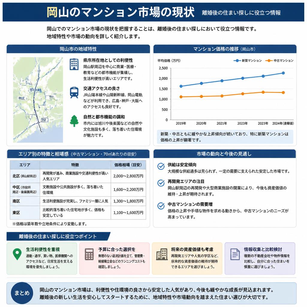 2. 岡山のマンション市場を知る