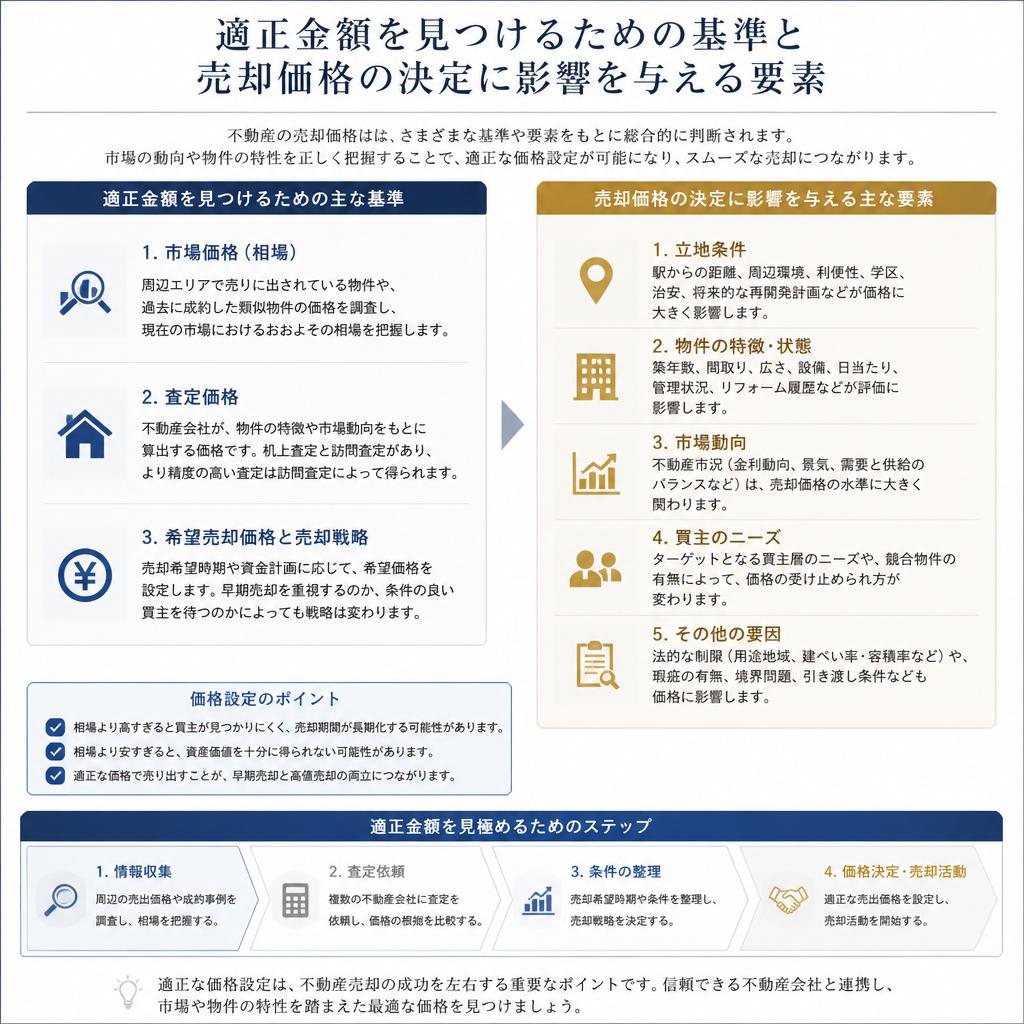 適正金額での売却とは