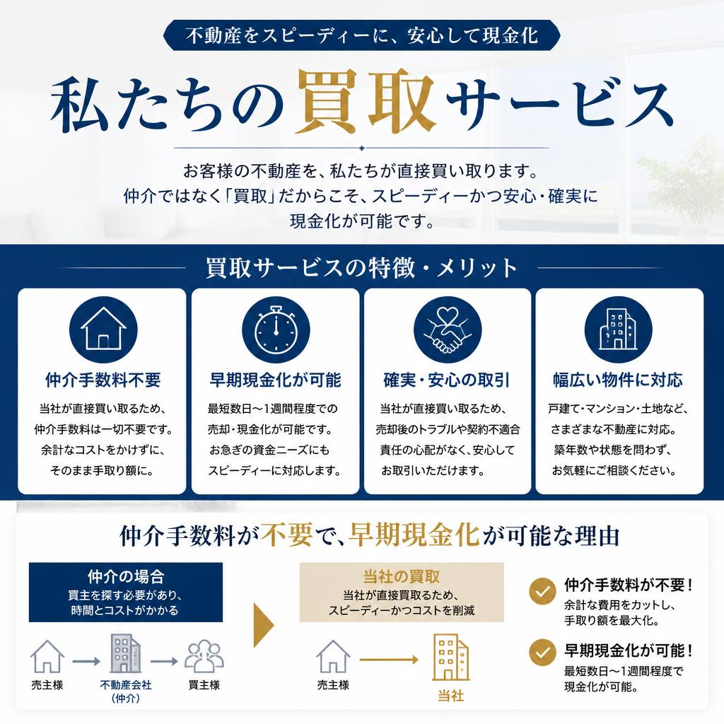 4. 買取サービスのメリット
