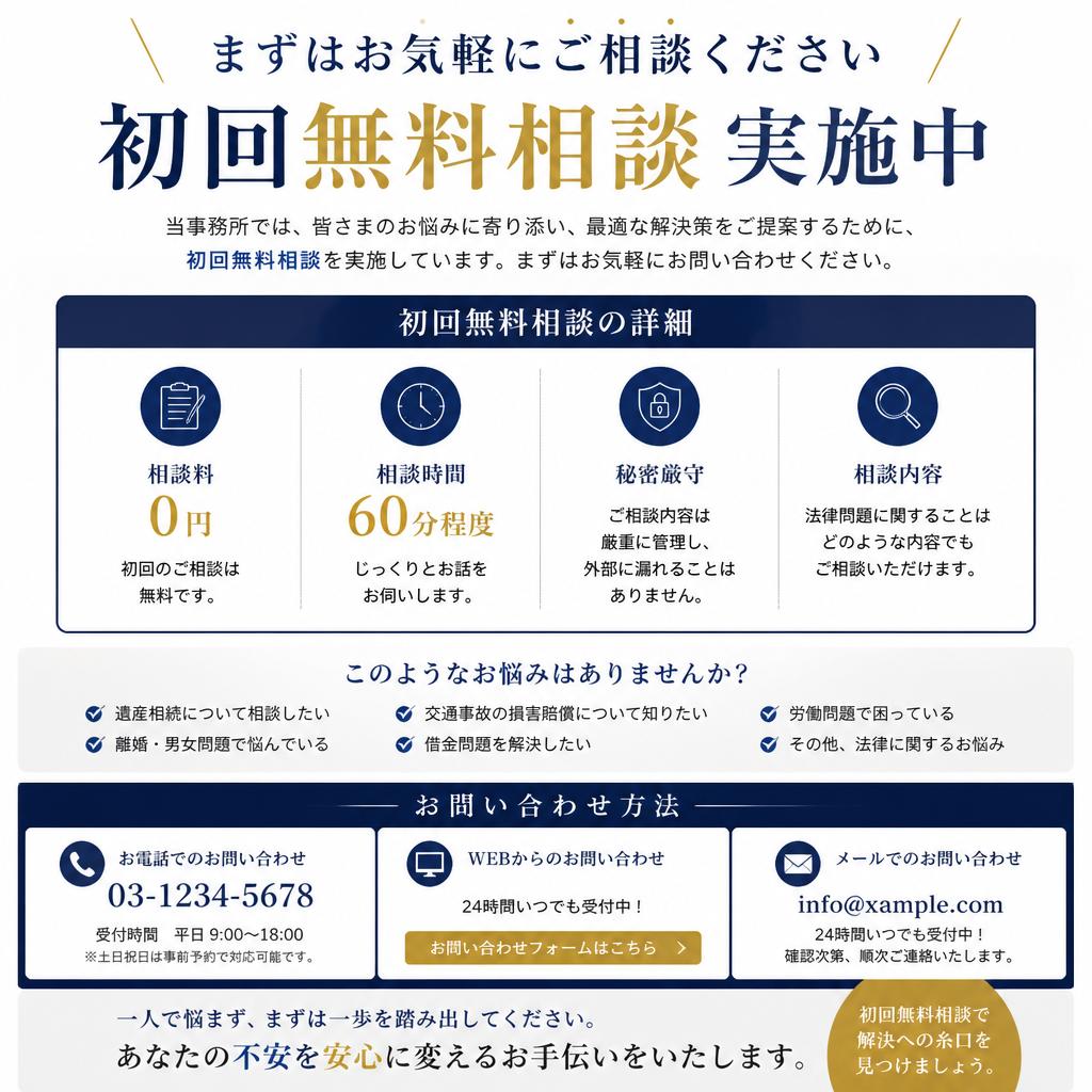 7. お問い合わせ・無料相談のご案内