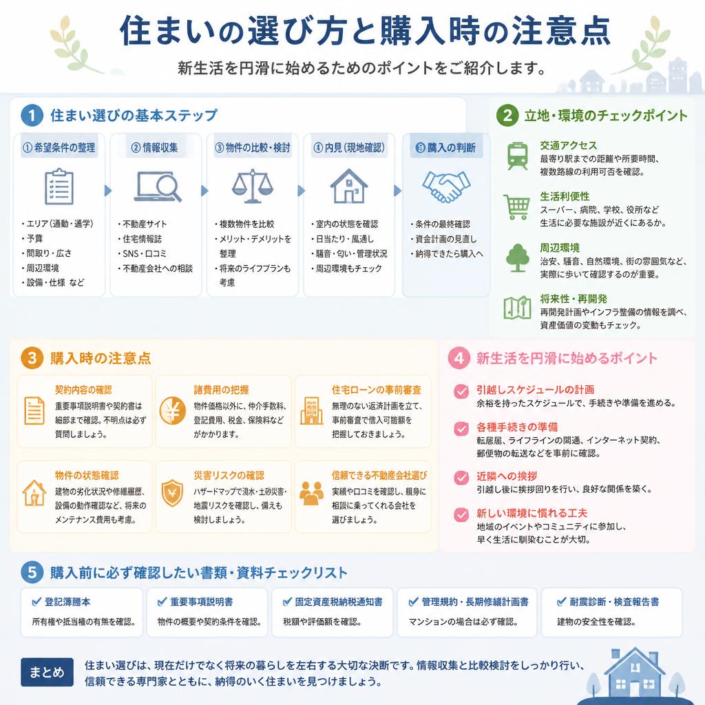 マンション購入を検討中の方へ