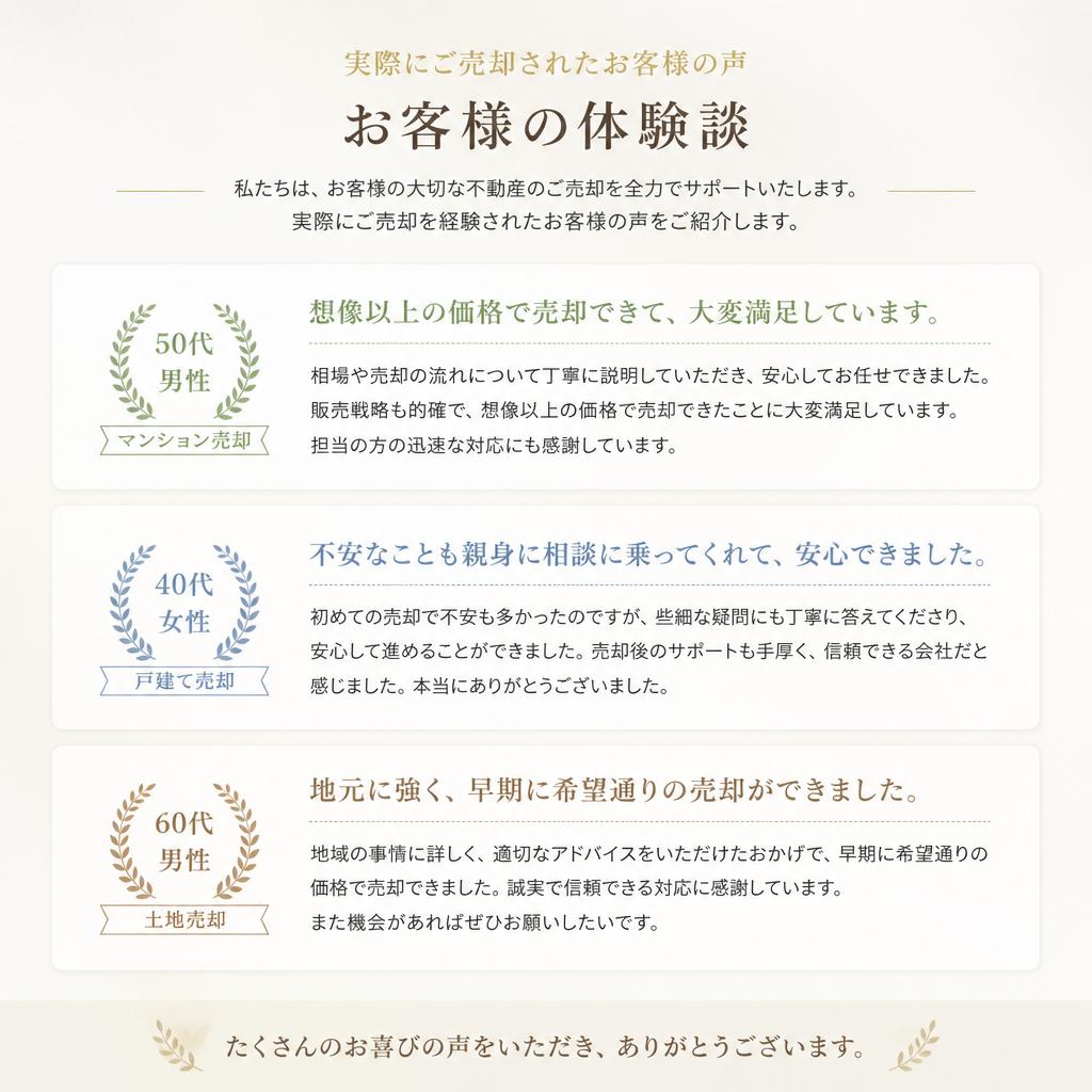 顧客の声