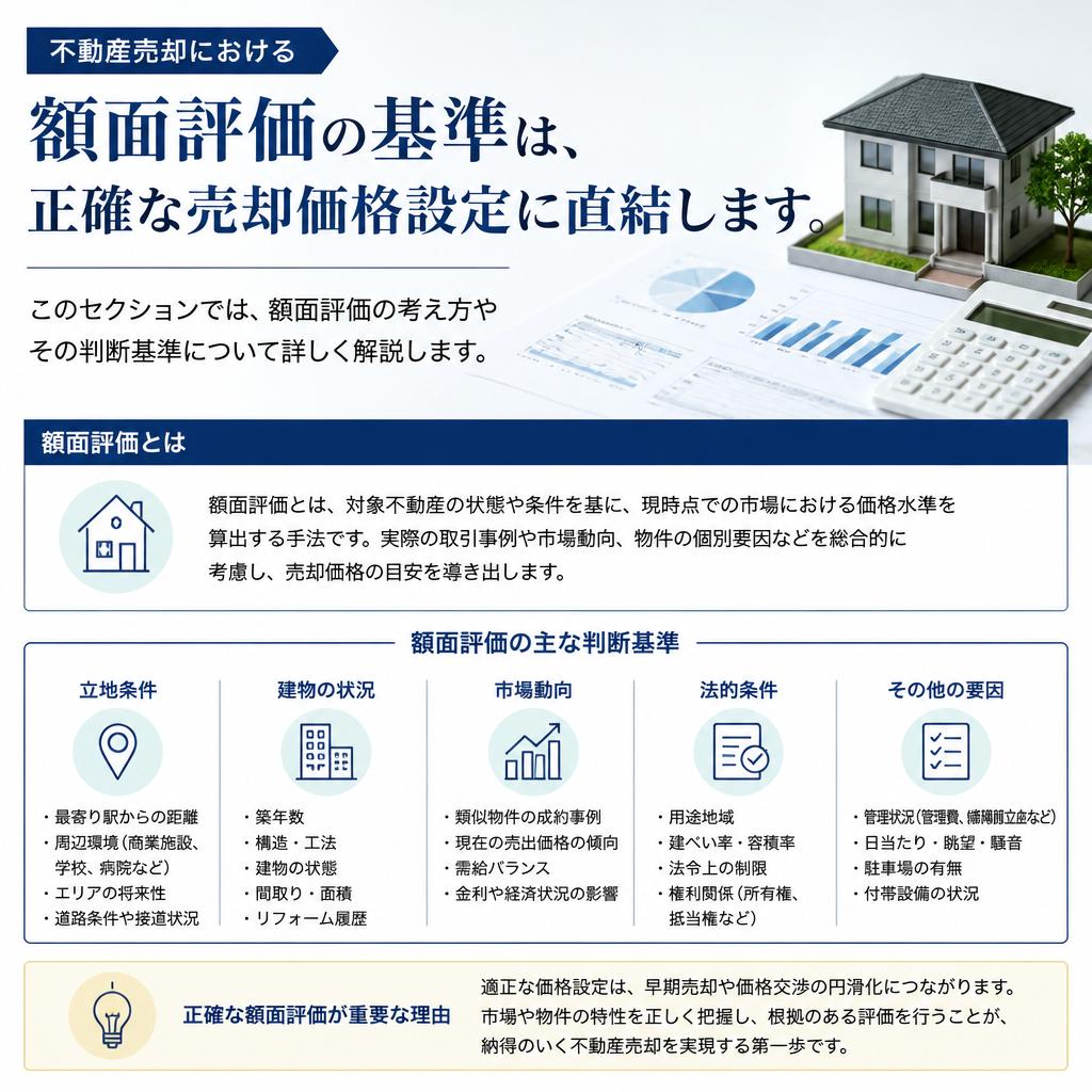額面評価の重要性と基準