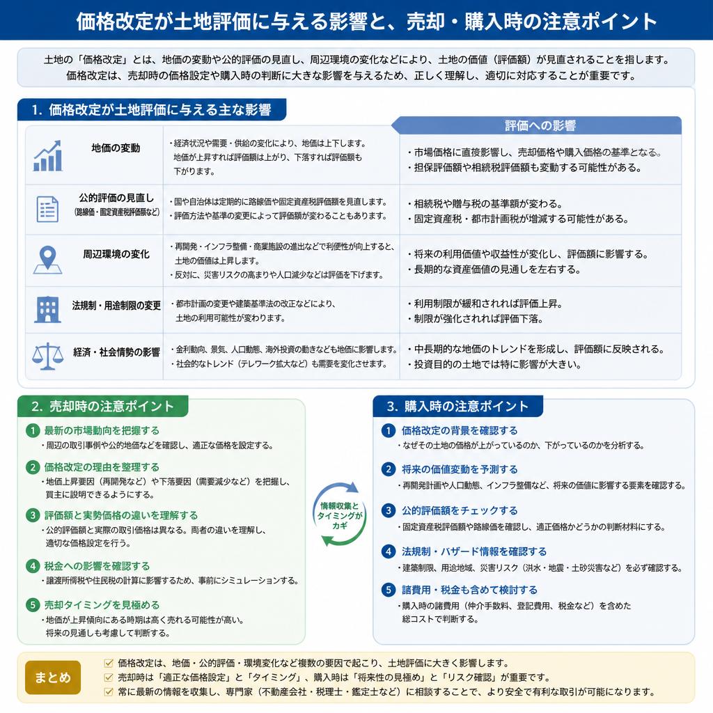 価格改定の影響
