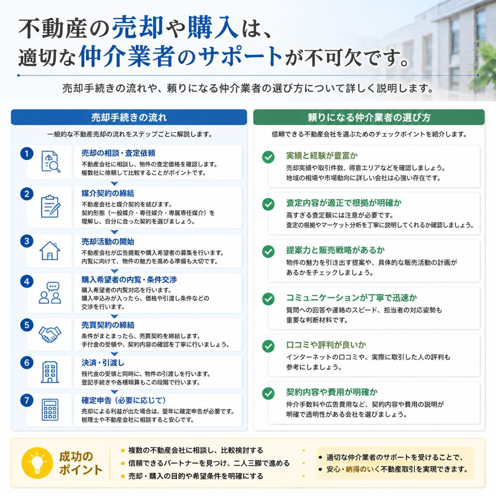 不動産仲介の流れとその重要性
