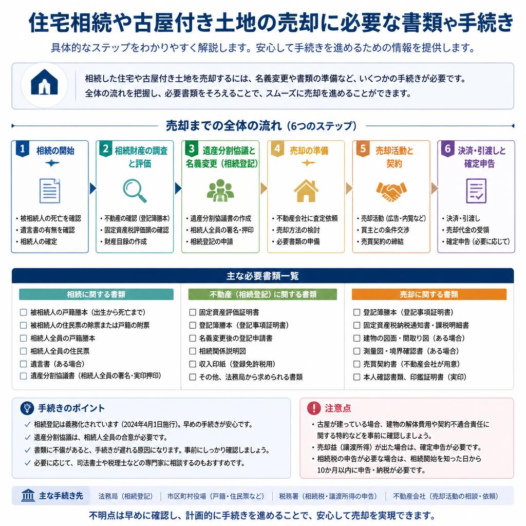 必要な書類と手続きガイド