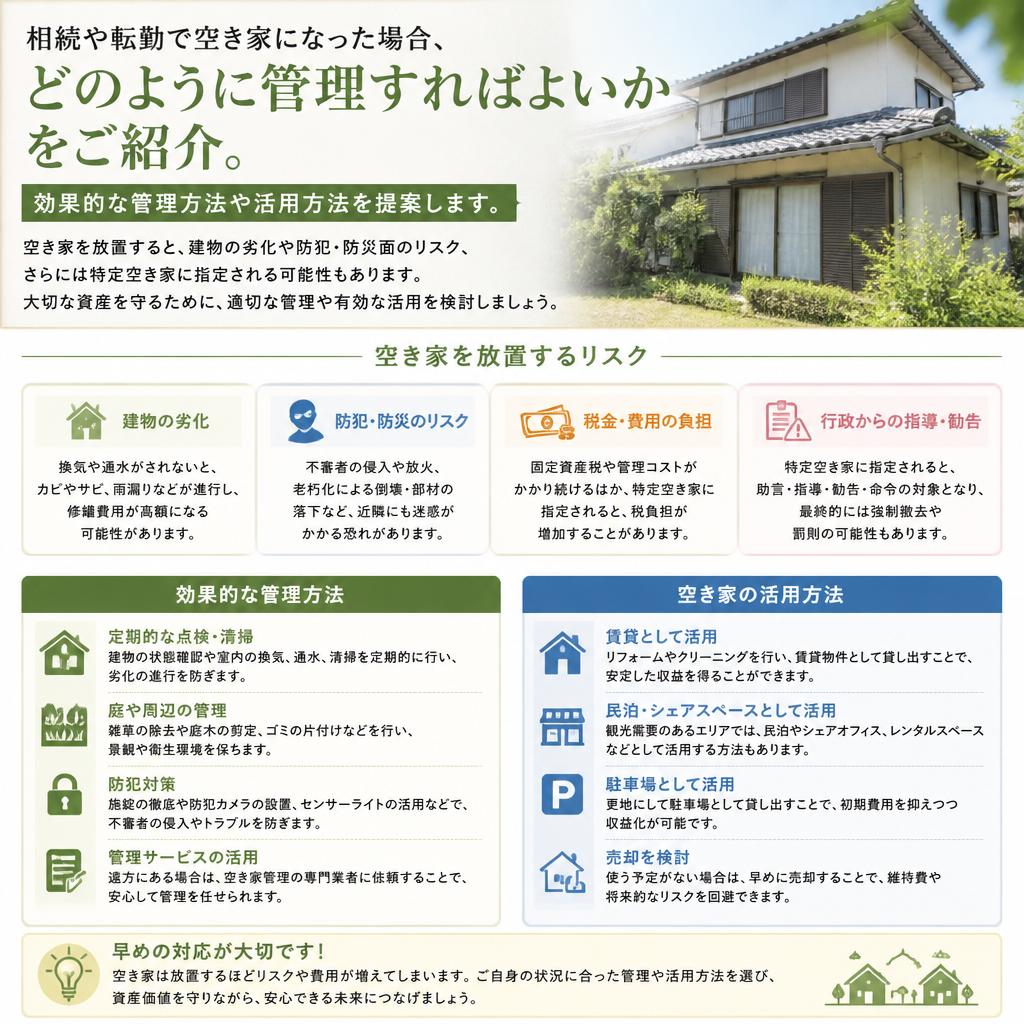 4. 空き家の管理方法