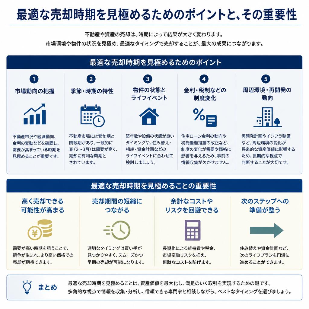 2. 賢い売却タイミングとは？