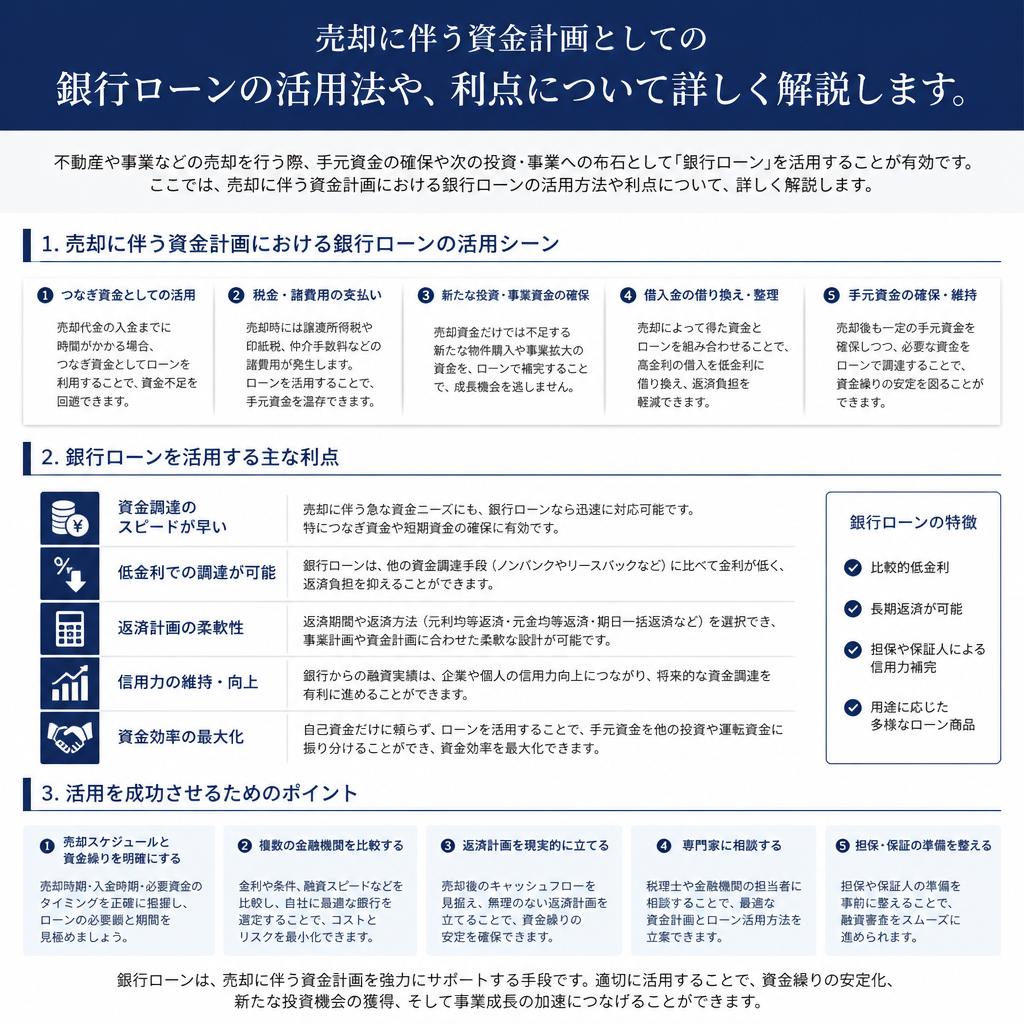 5. 銀行ローン活用術