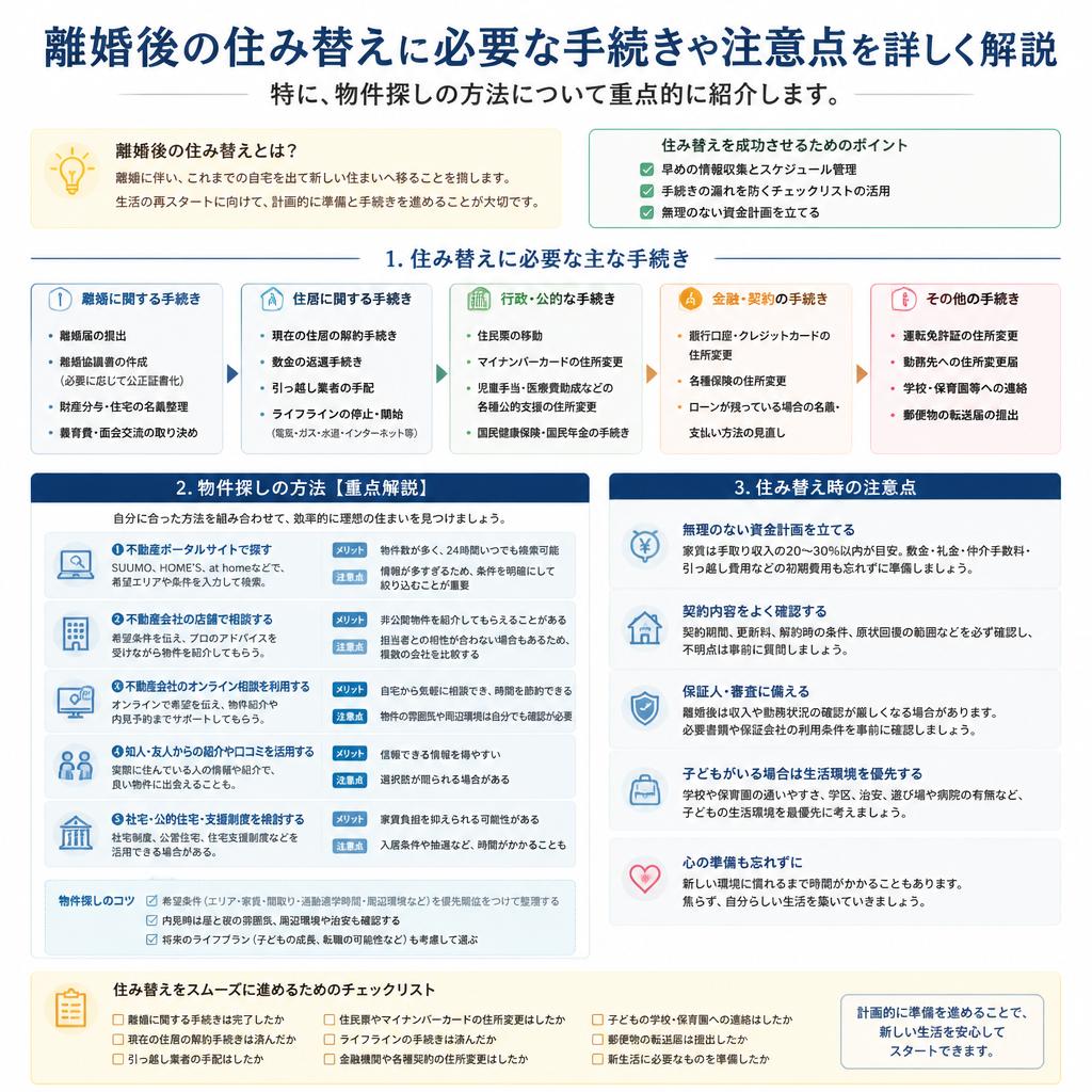 4. 離婚時の住み替えガイド