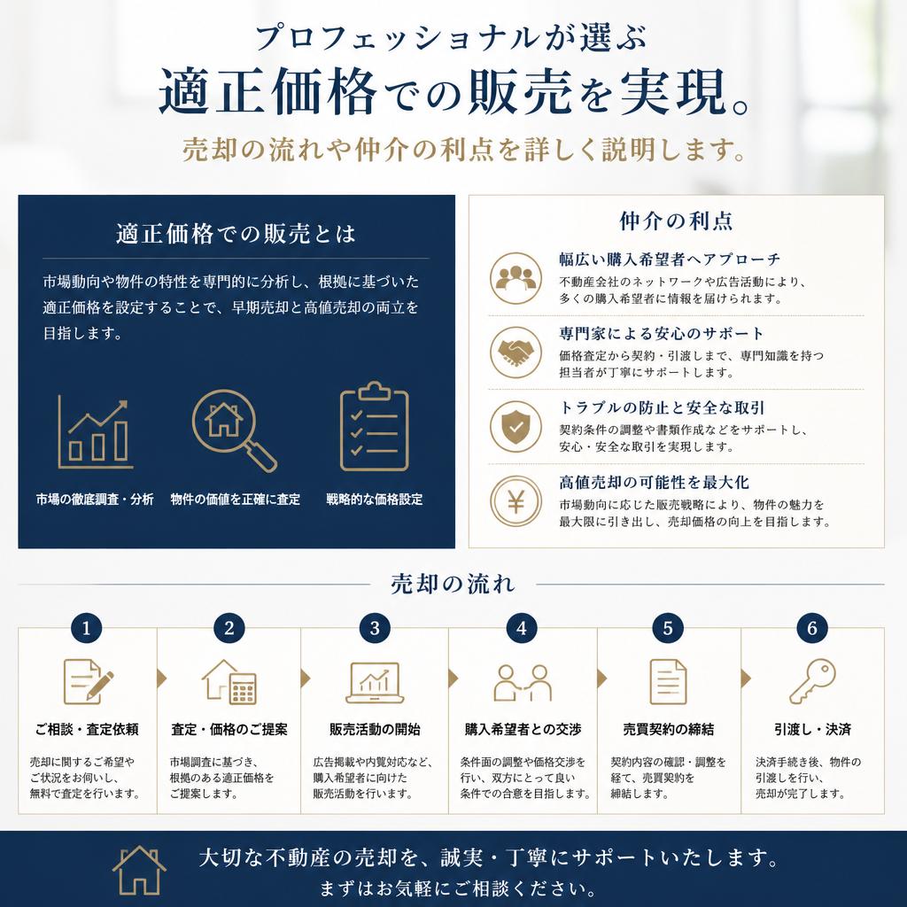 不動産仲介のメリット