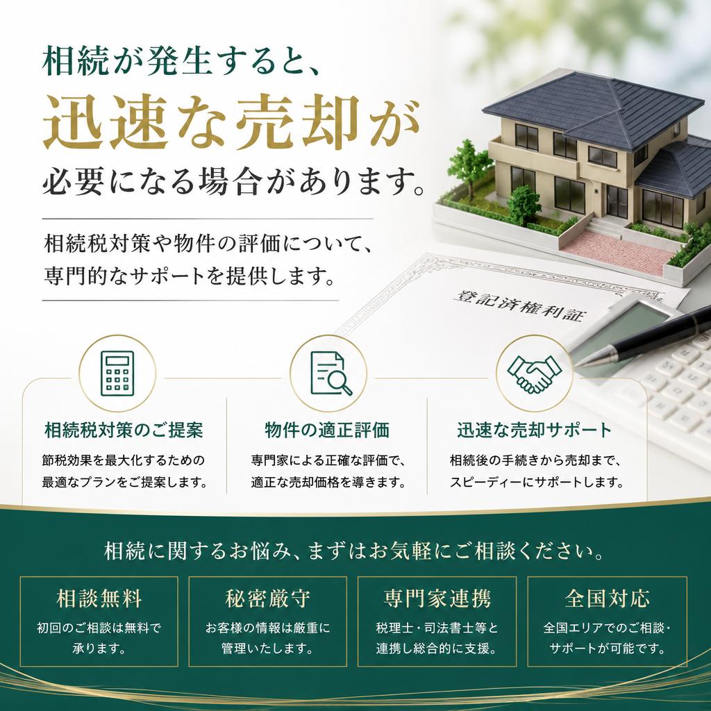 相続に関する不動産売却の悩み