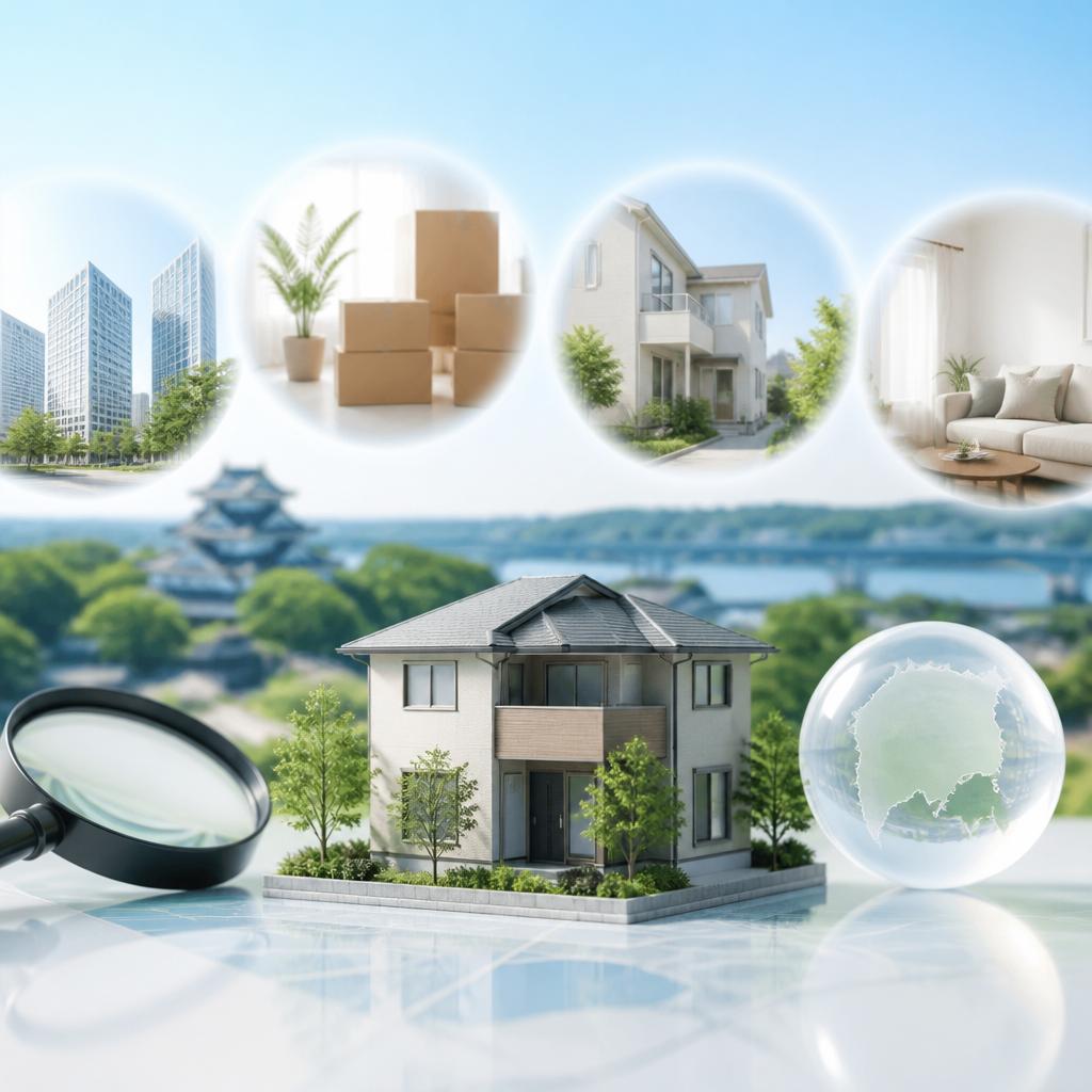 転勤やライフステージの変化に柔軟に対応する岡山の不動産査定サービス！