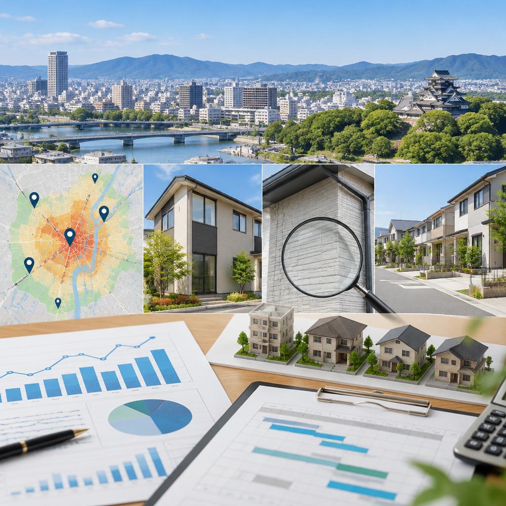 岡山の不動産市場を知り、納得できる価格を見極める